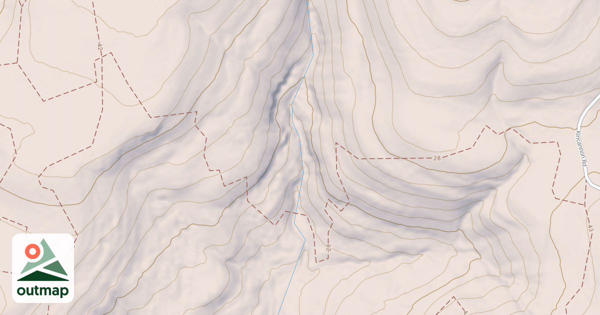 Map of BROCK CREEK #28