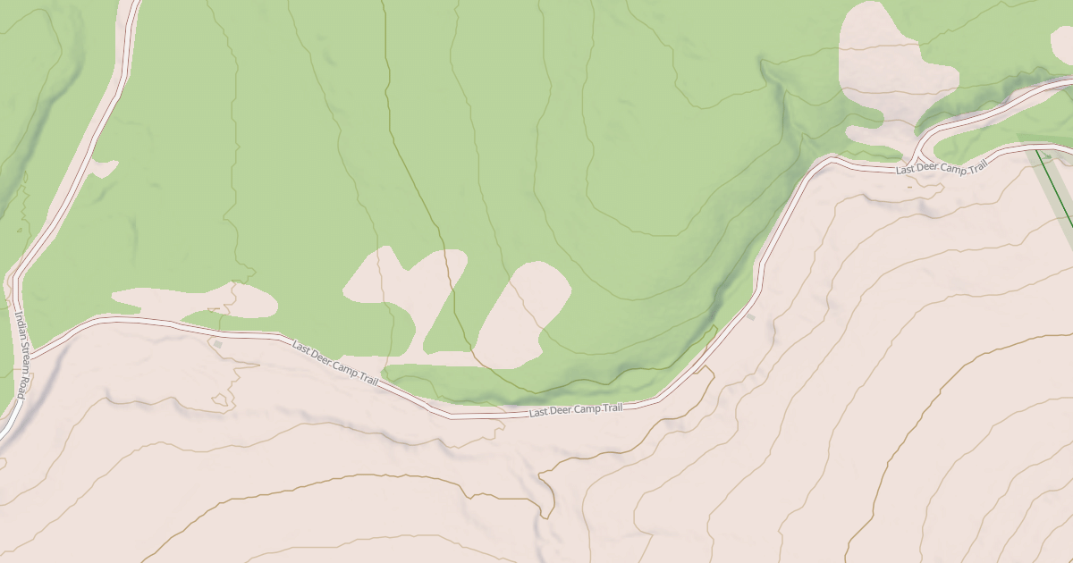 Map preview of Last Deer Camp Trail