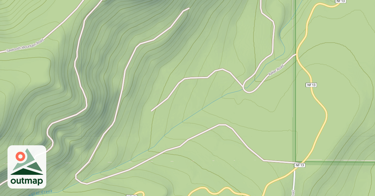 Map of 2B DECOMM'D