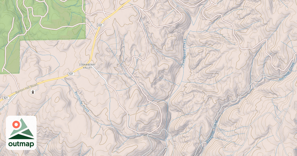 Map of LONE PINE