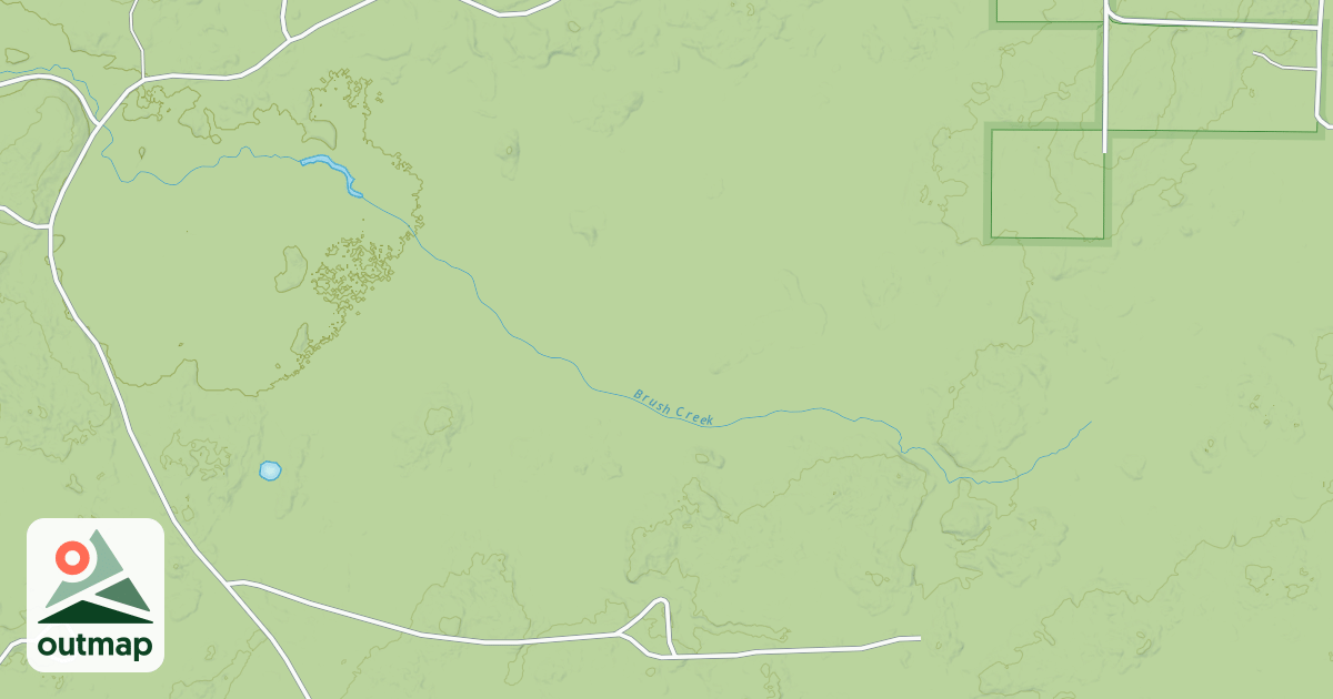Map of USFS Motor Vehicle Use Map Trails 12947