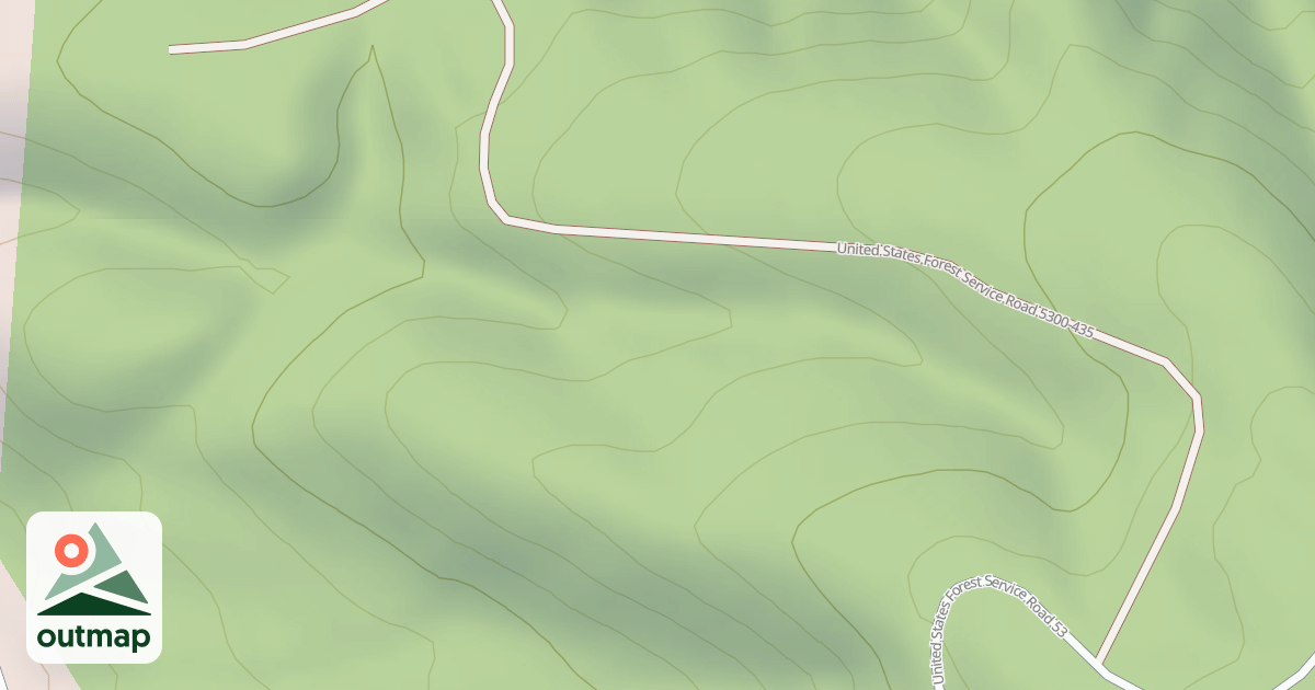 Map of USFS Motor Vehicle Use Map Roads {5B5B849F-82EA-43F6-87E7-8DB6BE55FB91}