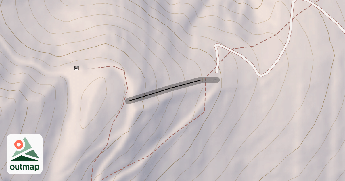 Map of Upper Thunder Road