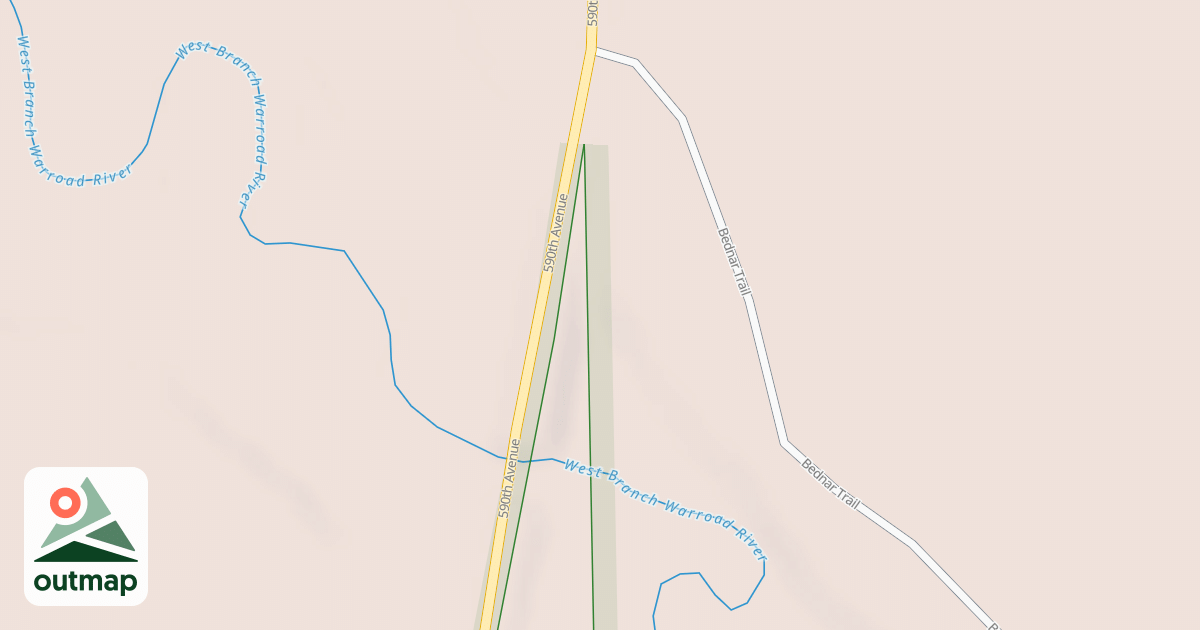 Map of Bemis Hill Trails