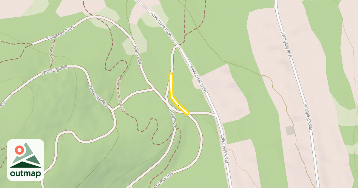 Map of Pony Express