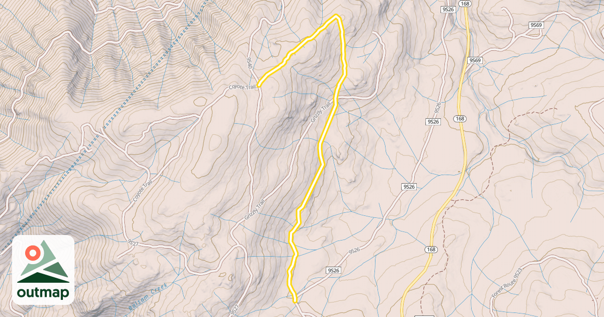 Map of Coyote