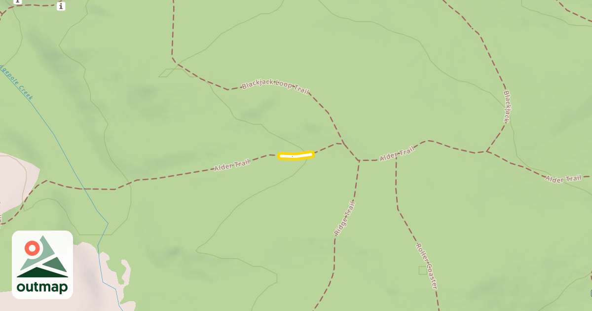 Map of Alder Trail