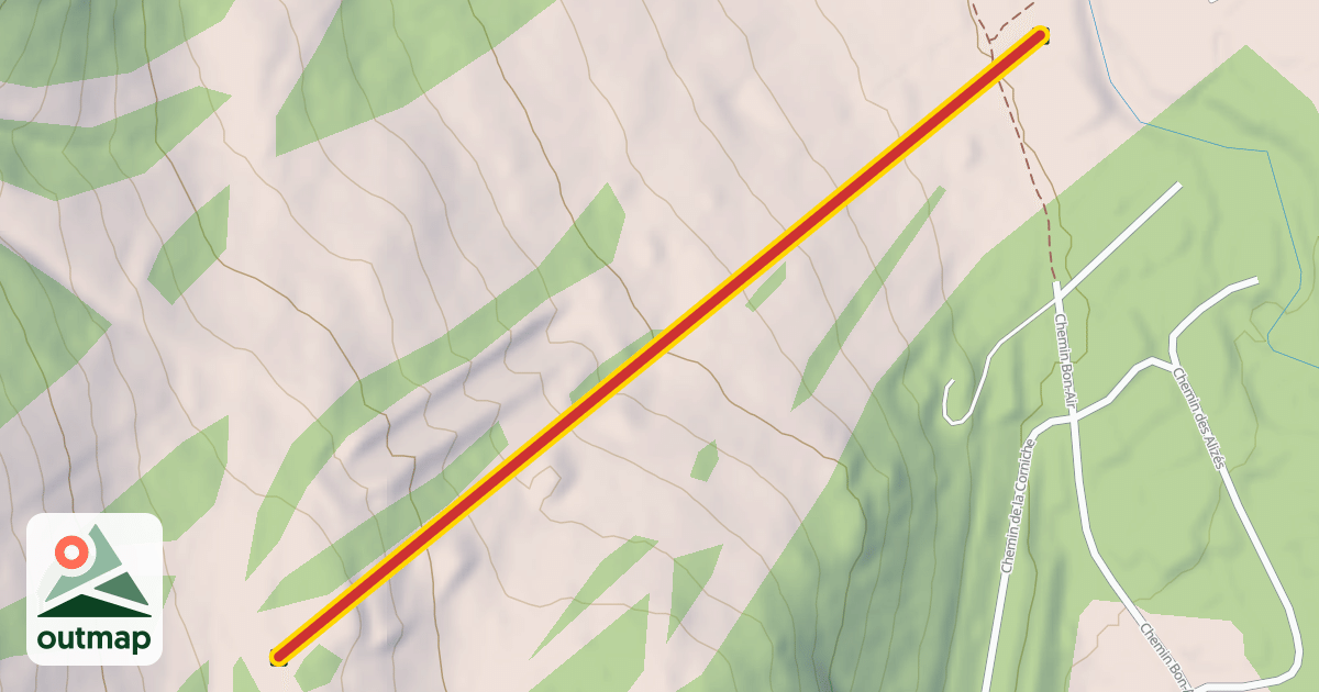 Map of L'Alize