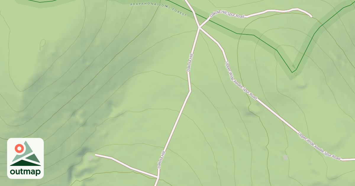 Map of DAKOTA HILL