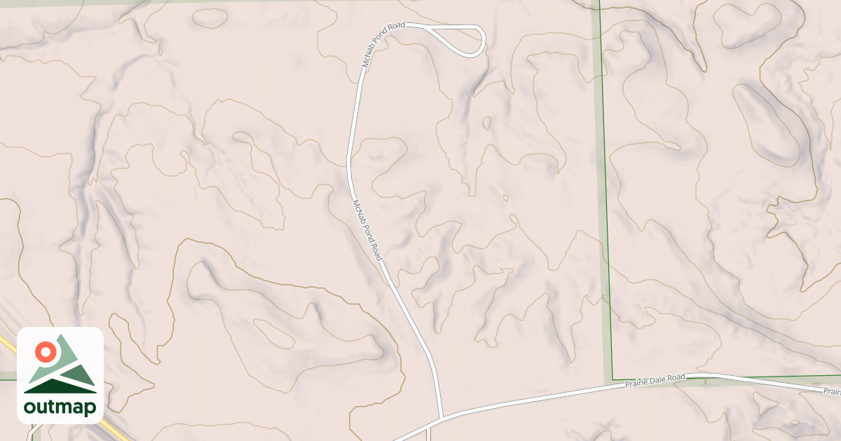 Map of MC NAB POND CAMPGROUND