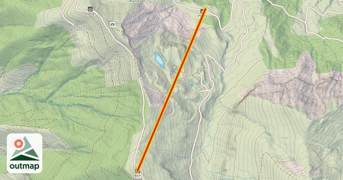 Map of Ban Rouge