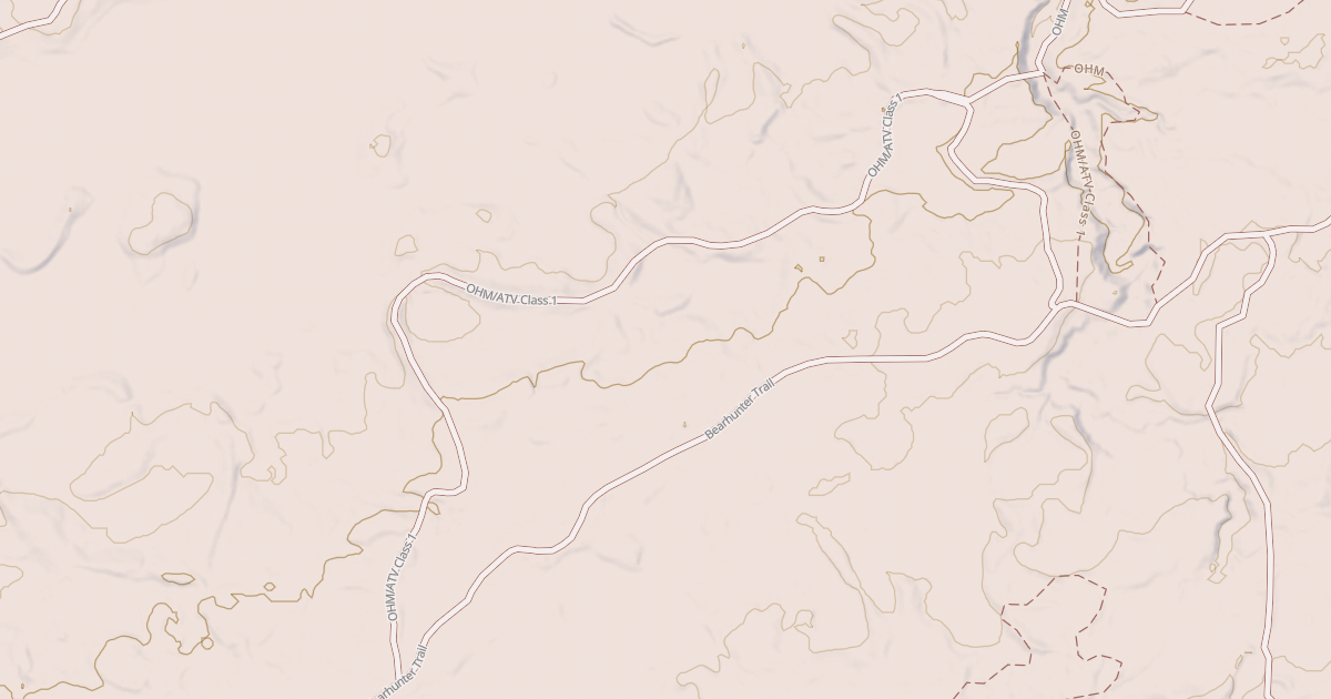 Map preview of Straight Arrows Trail