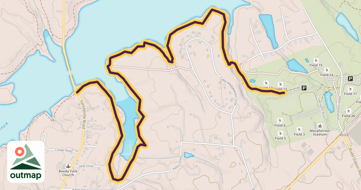Map of Townsend Trail