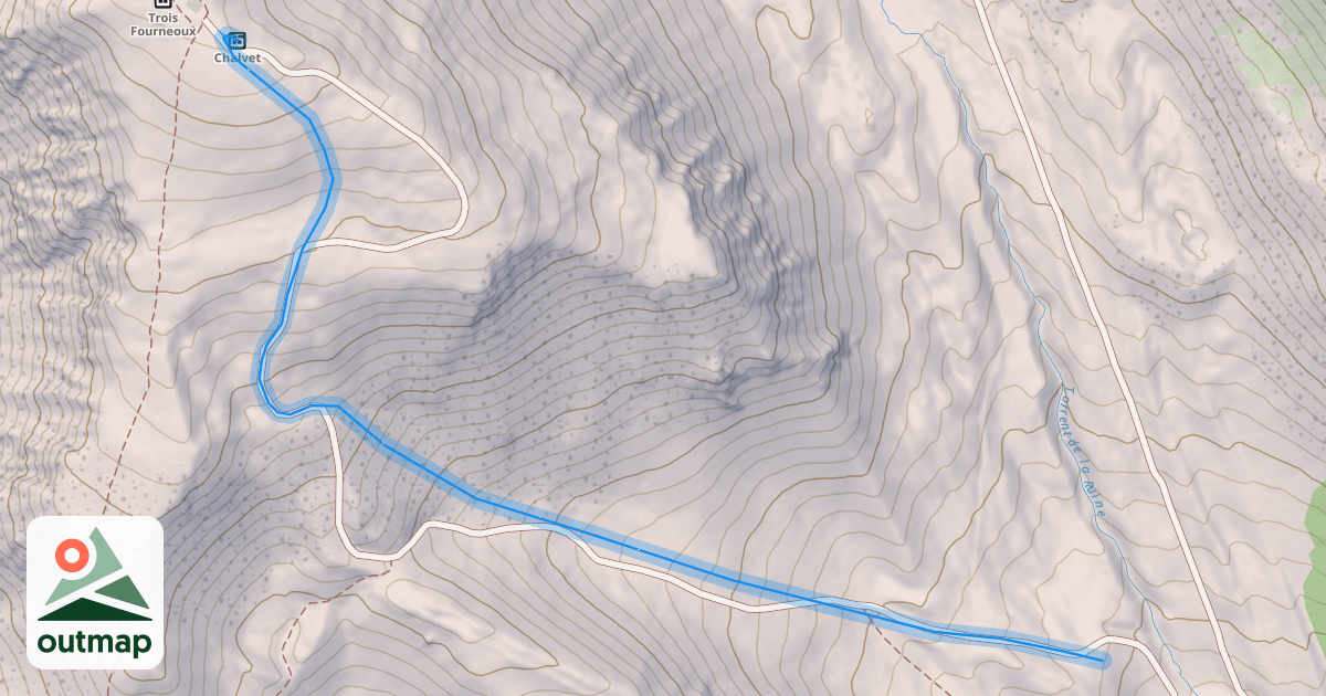 Map of Chalvet