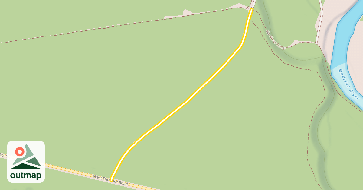 Map of Barns Hole Road