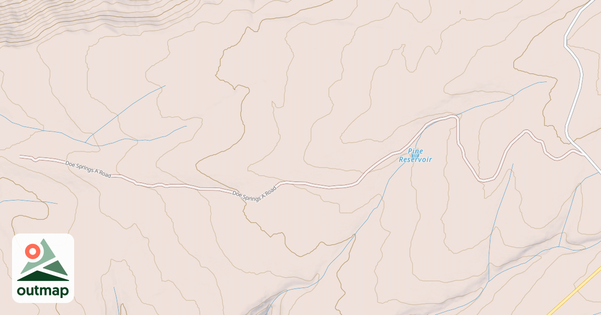 Map of DOE SPRINGS A