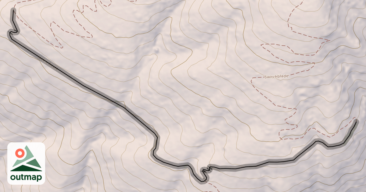Map of Jack's Route