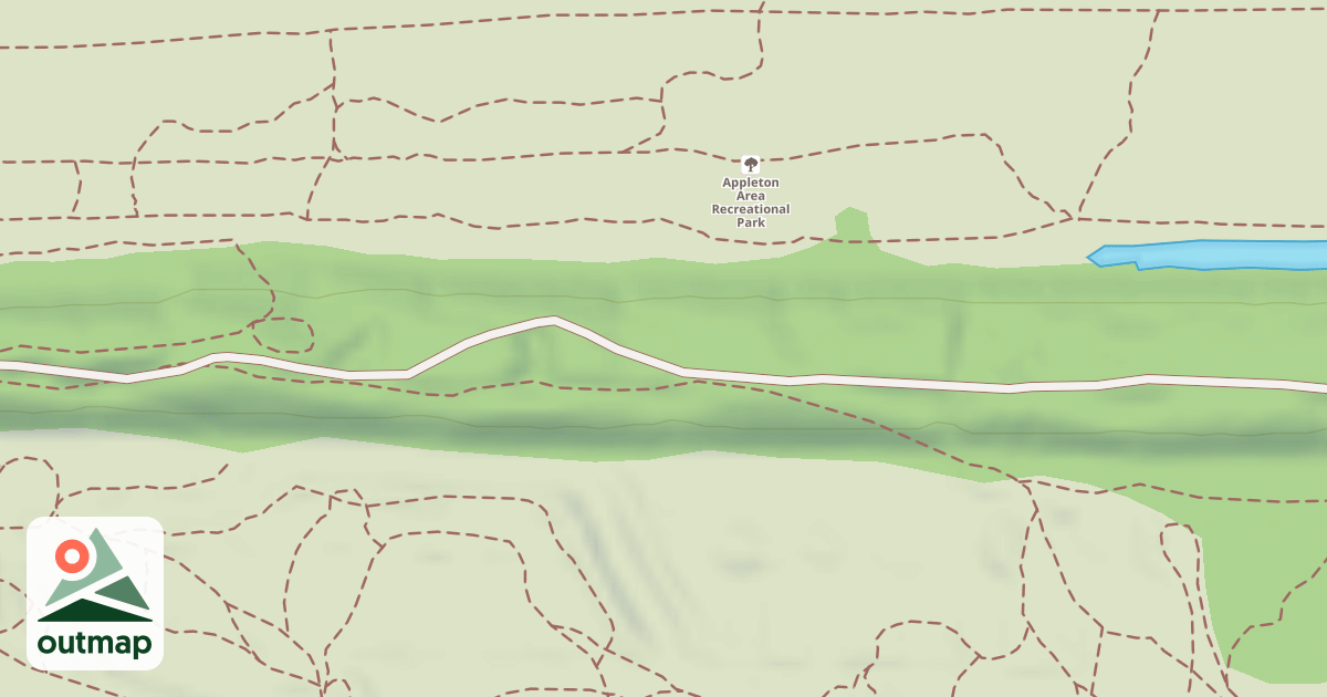 Map of Appleton Area Recreational Park