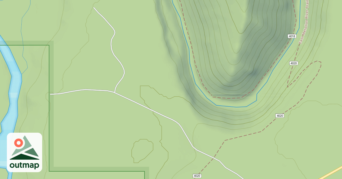 Map of USFS Motor Vehicle Use Map Roads {484C4025-C6A4-4A26-A327-0993C9A65956}