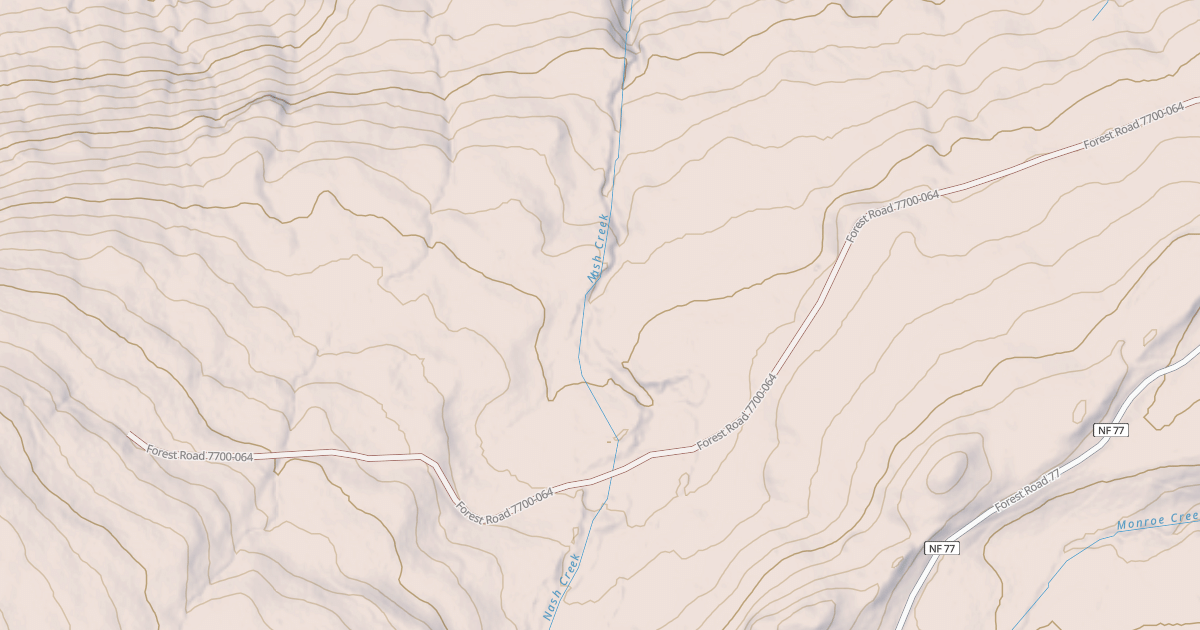 Map preview of MONROE