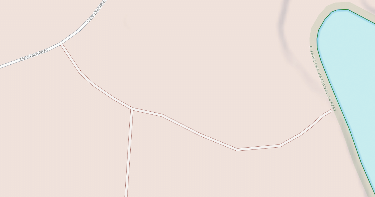 Map preview of CROOKED LAKE NORTH