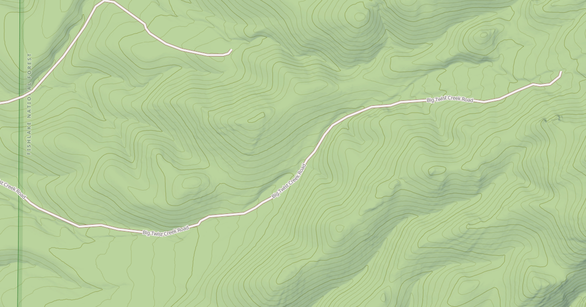 Map preview of BIG TWIST CREEK