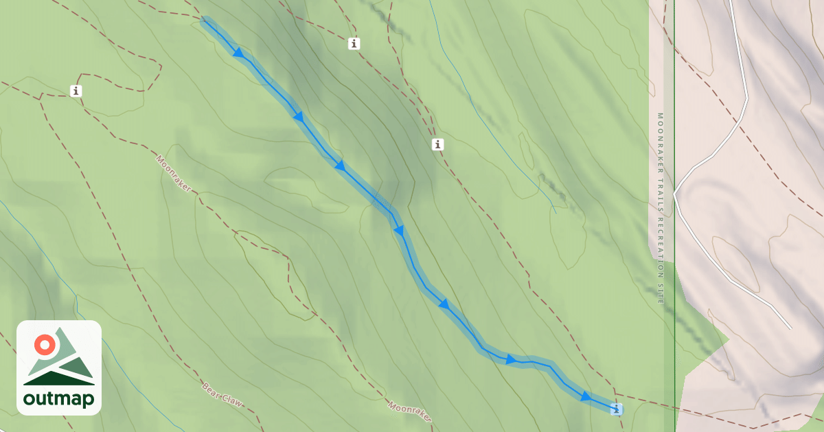 Map of Devil's Slide