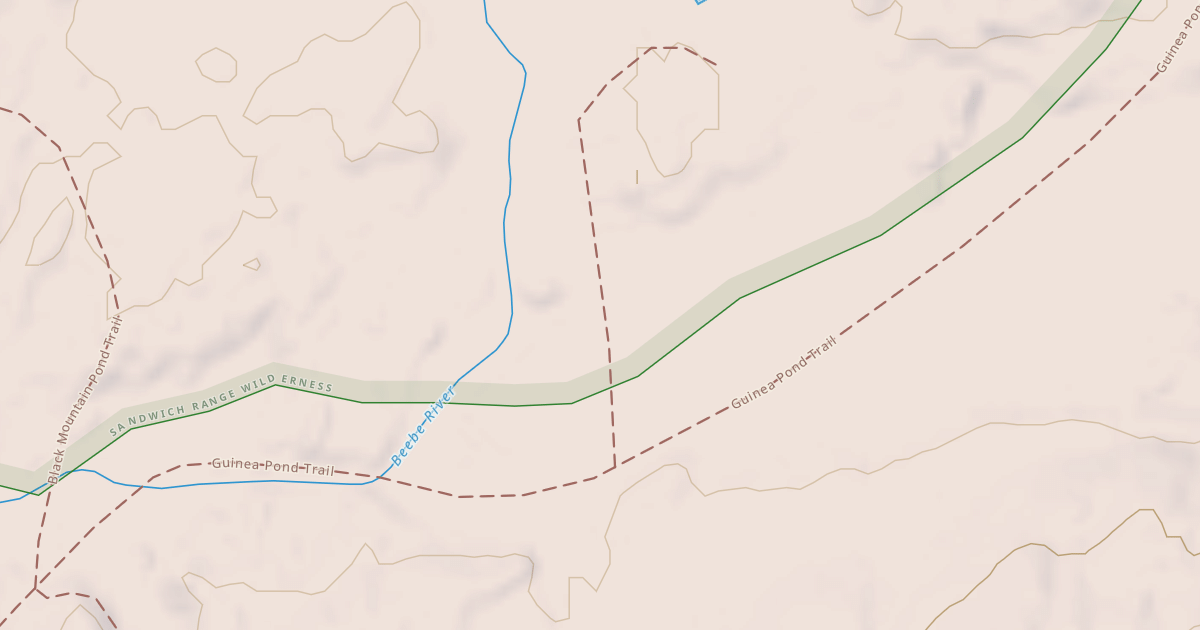 Map preview of Guinea Pond Trail