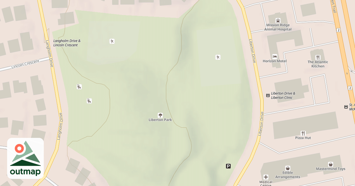 Map of Sled Hill