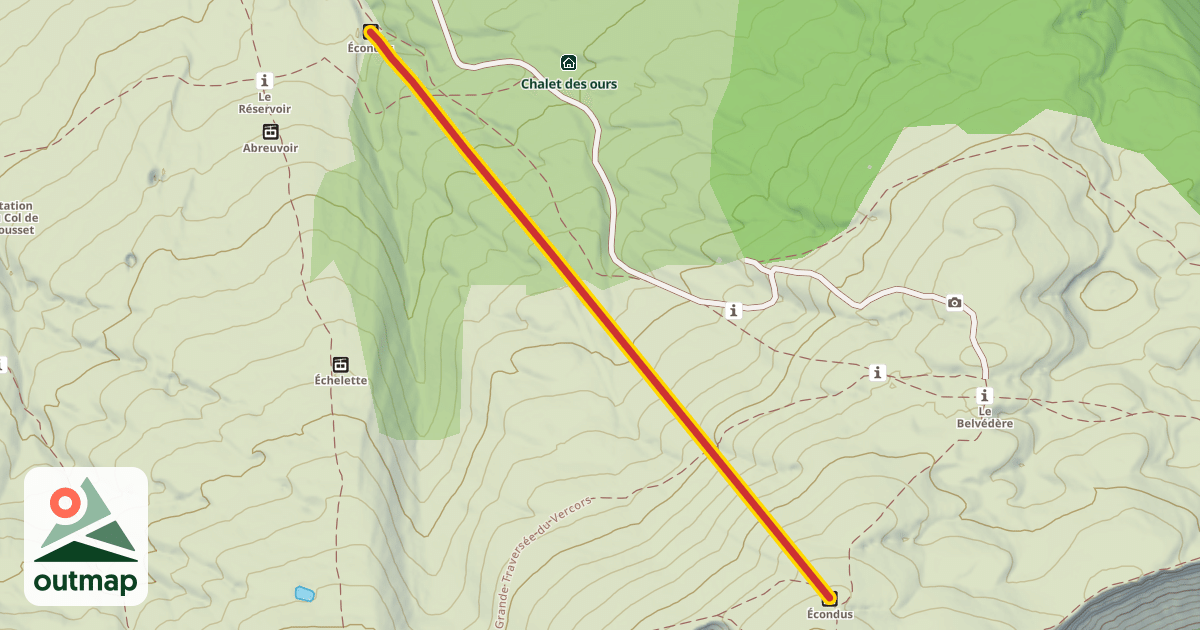 Map of Écondus