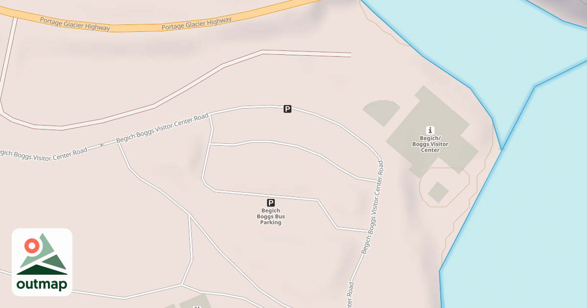 Map of BBVC PARKING LOT #1 RD