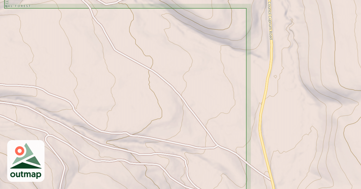 Map of BALD FACE