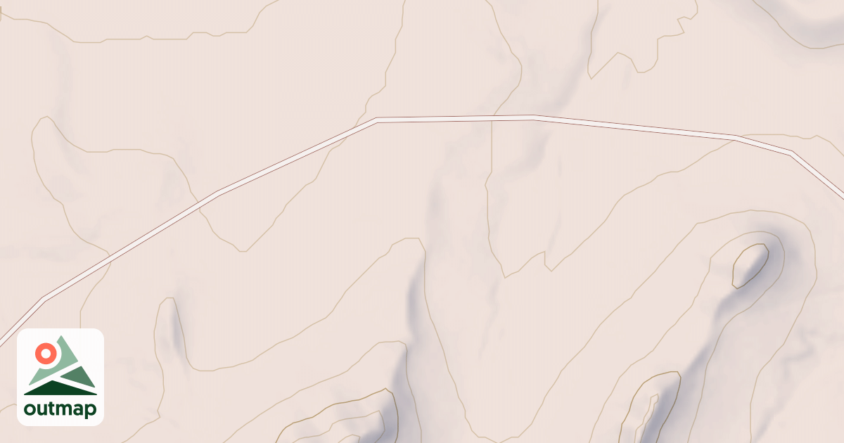 Map of LISCOM BUTTE WEST