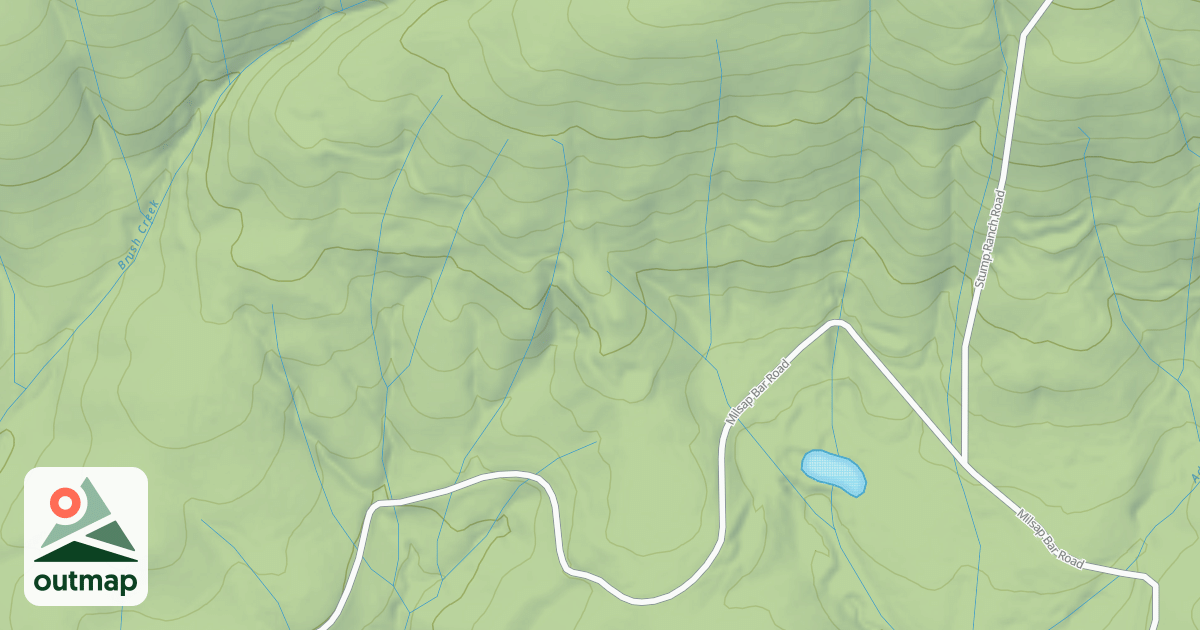 Map of MILSAP SPUR B