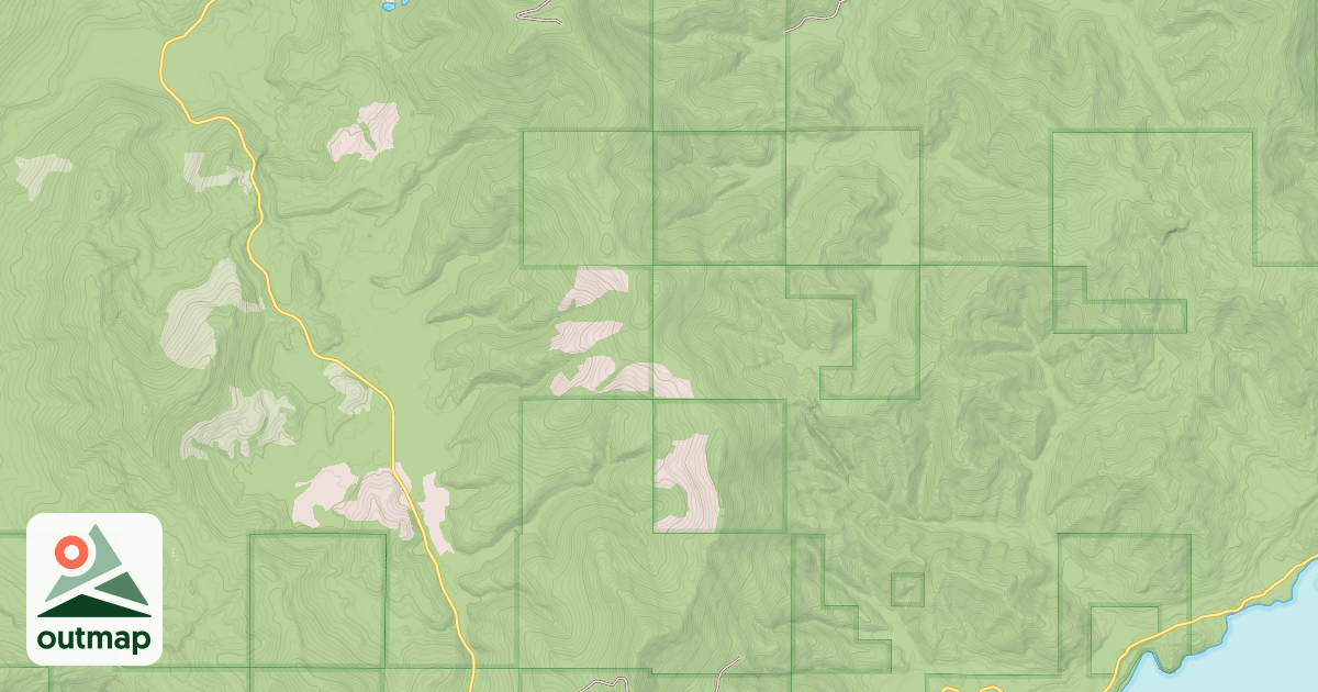 Map of Ashley Divide