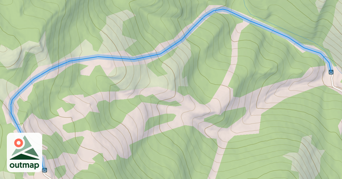 Map of Ted's Rock