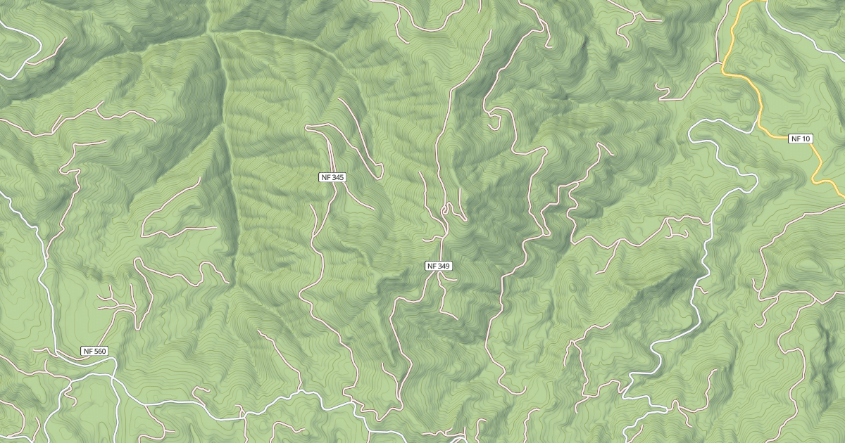 Map preview of LUCKY BUTTE ROAD