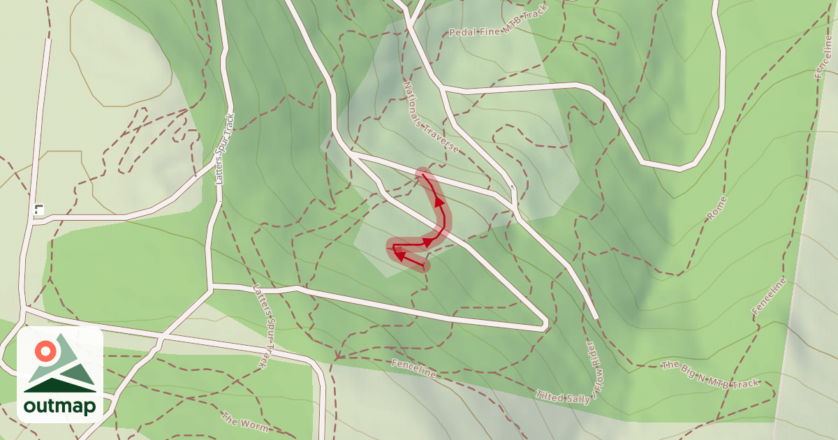 Map of Old Nationals