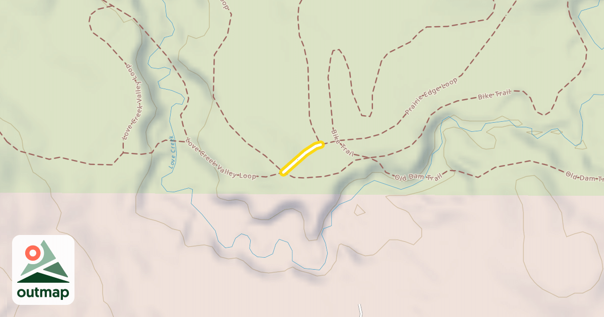 Map of Prairie Edge Loop