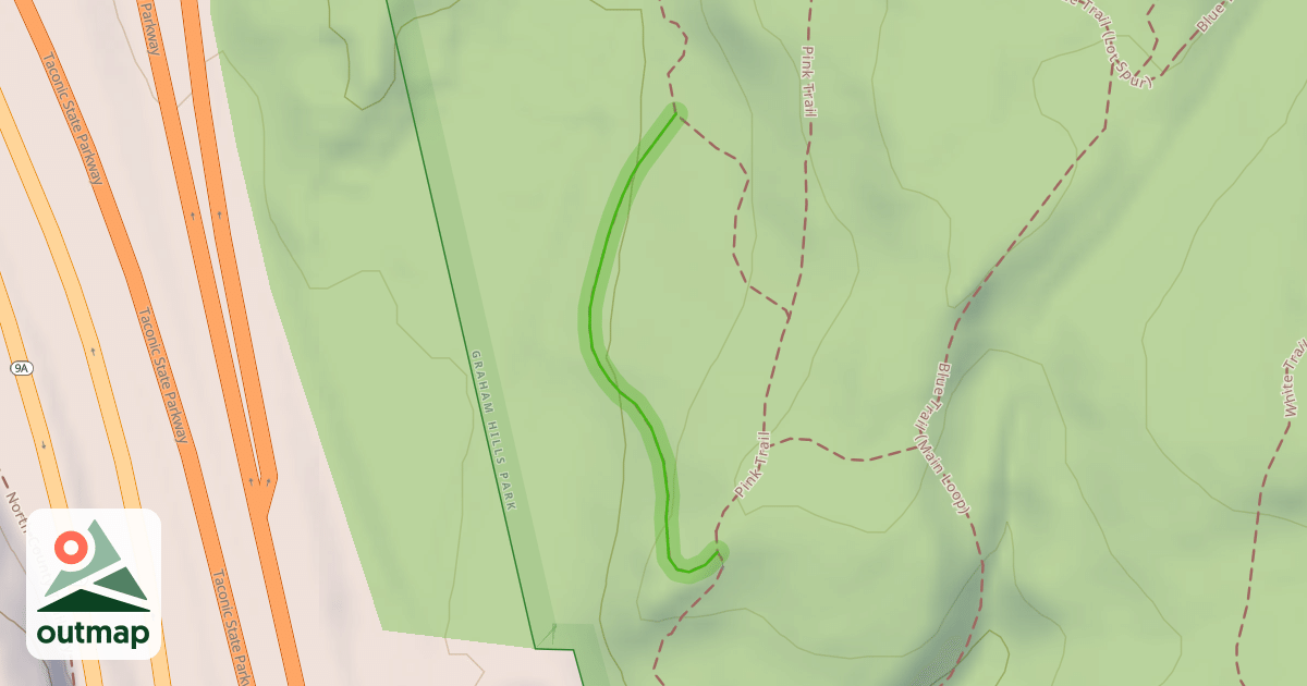 Map of Pink Trail