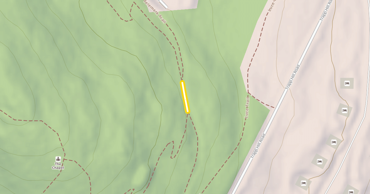 Map preview of Telemark Trail