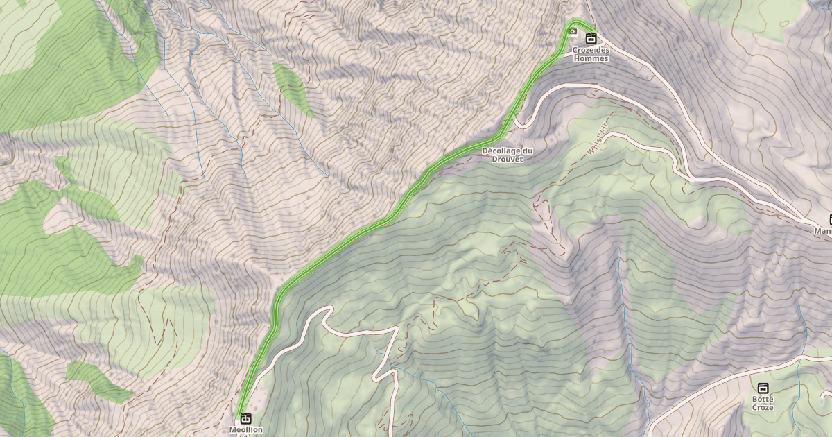 Map preview of Les Bouquetins