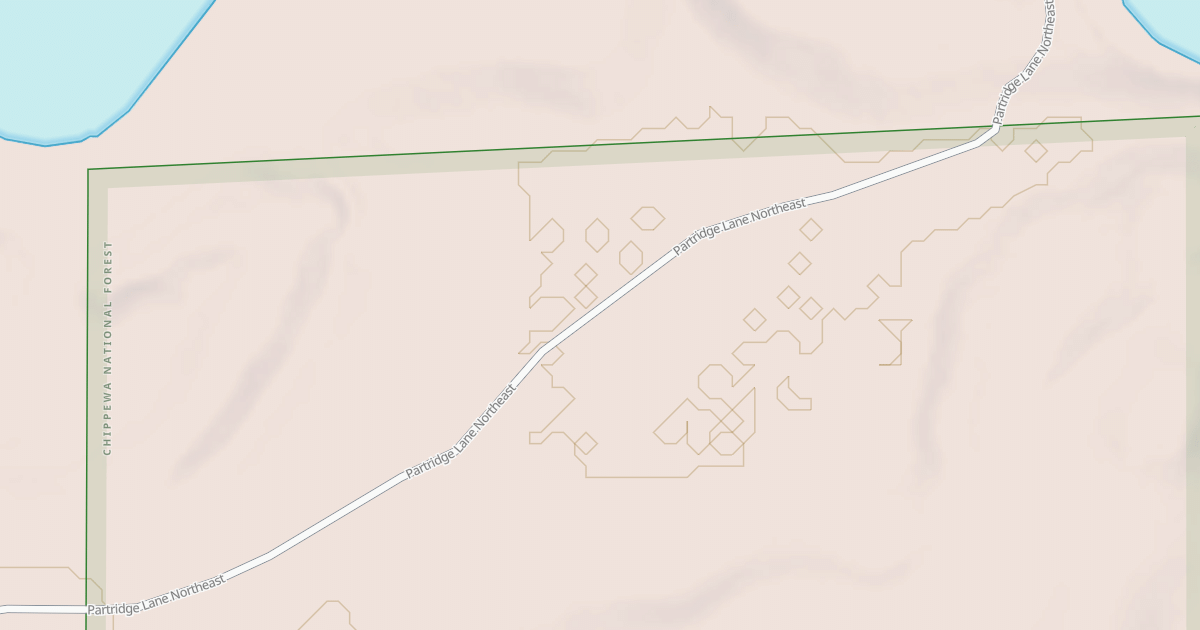 Map preview of HILLTOP DRIVE NORTHEAST