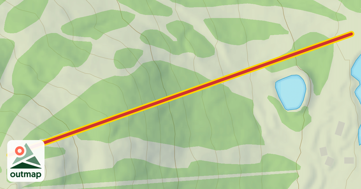 Map of Double Chairlift