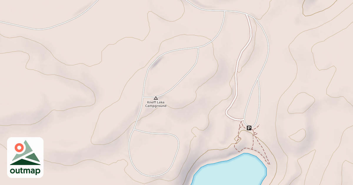 Map of JACKPINE CAMPING LOOP