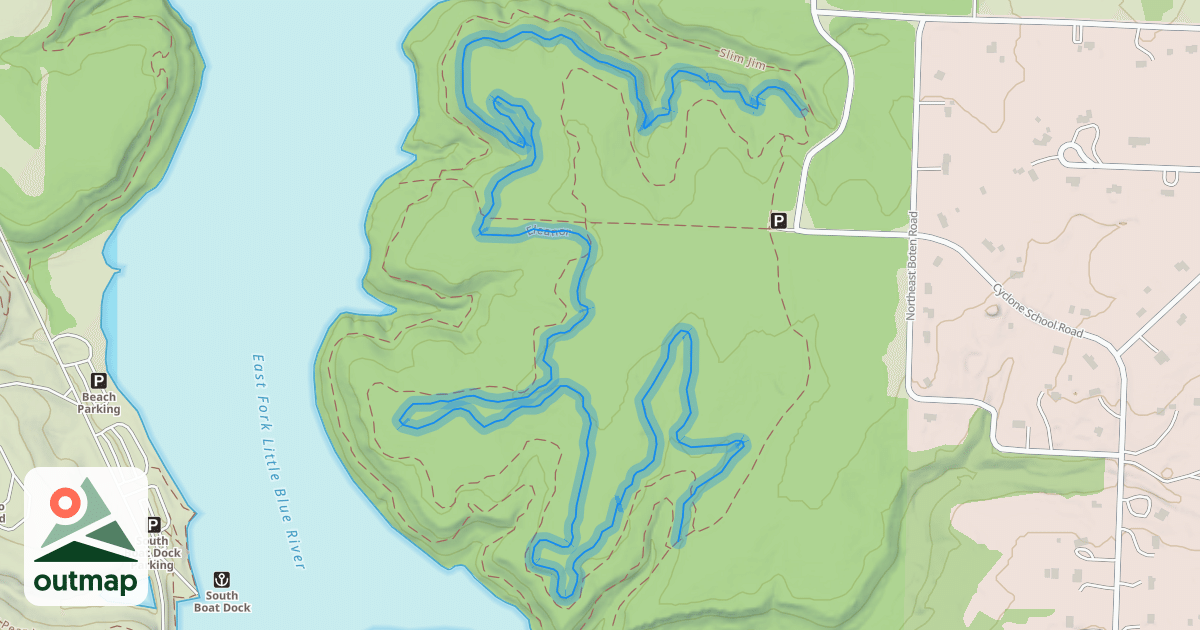 Map of Eleanor