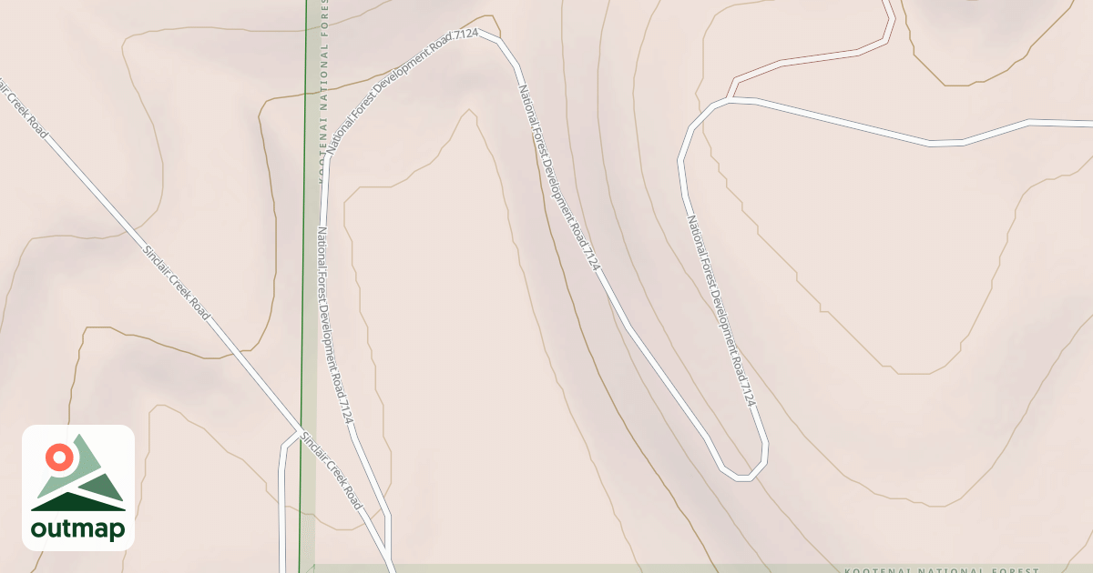 Map of BURTON CREEK