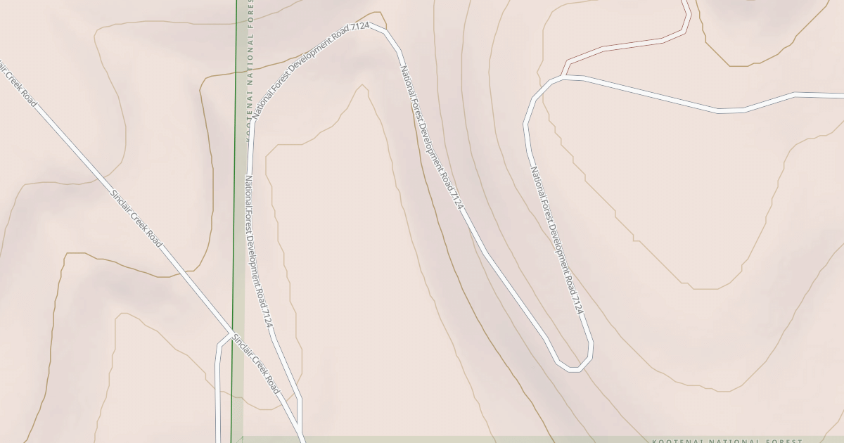 Map preview of BURTON CREEK