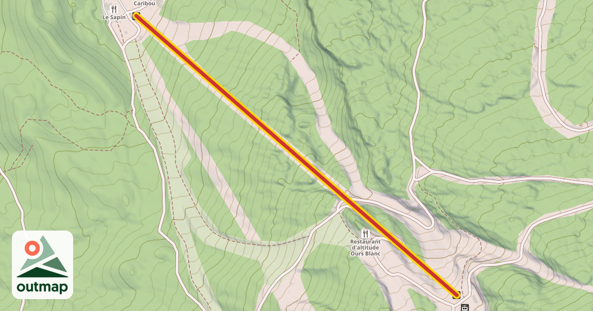 Map of Clos de la Balme