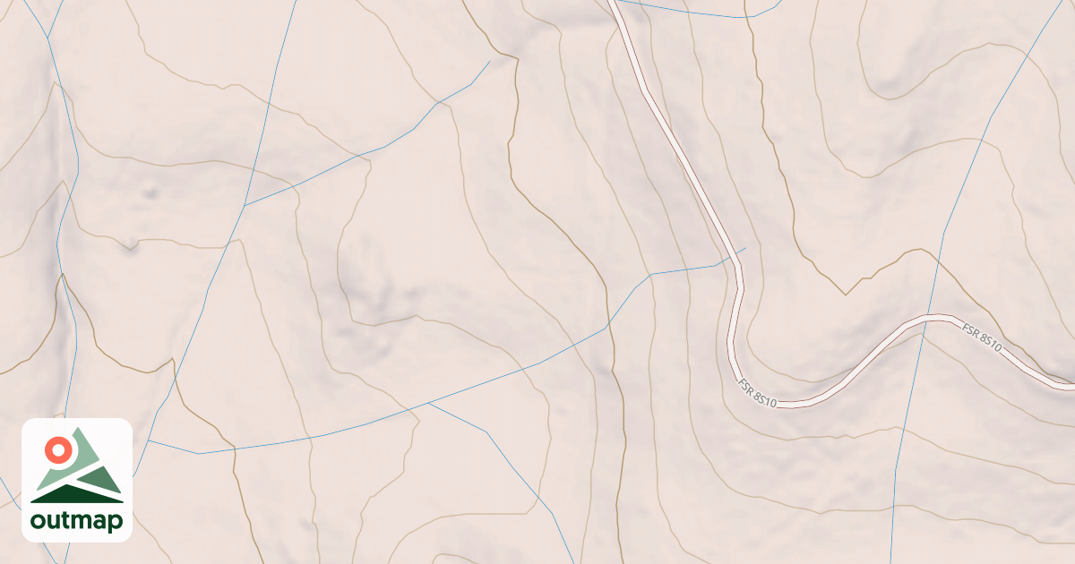 Map of BLUE BONNETT